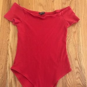 Wild Fable off the shoulder body suit